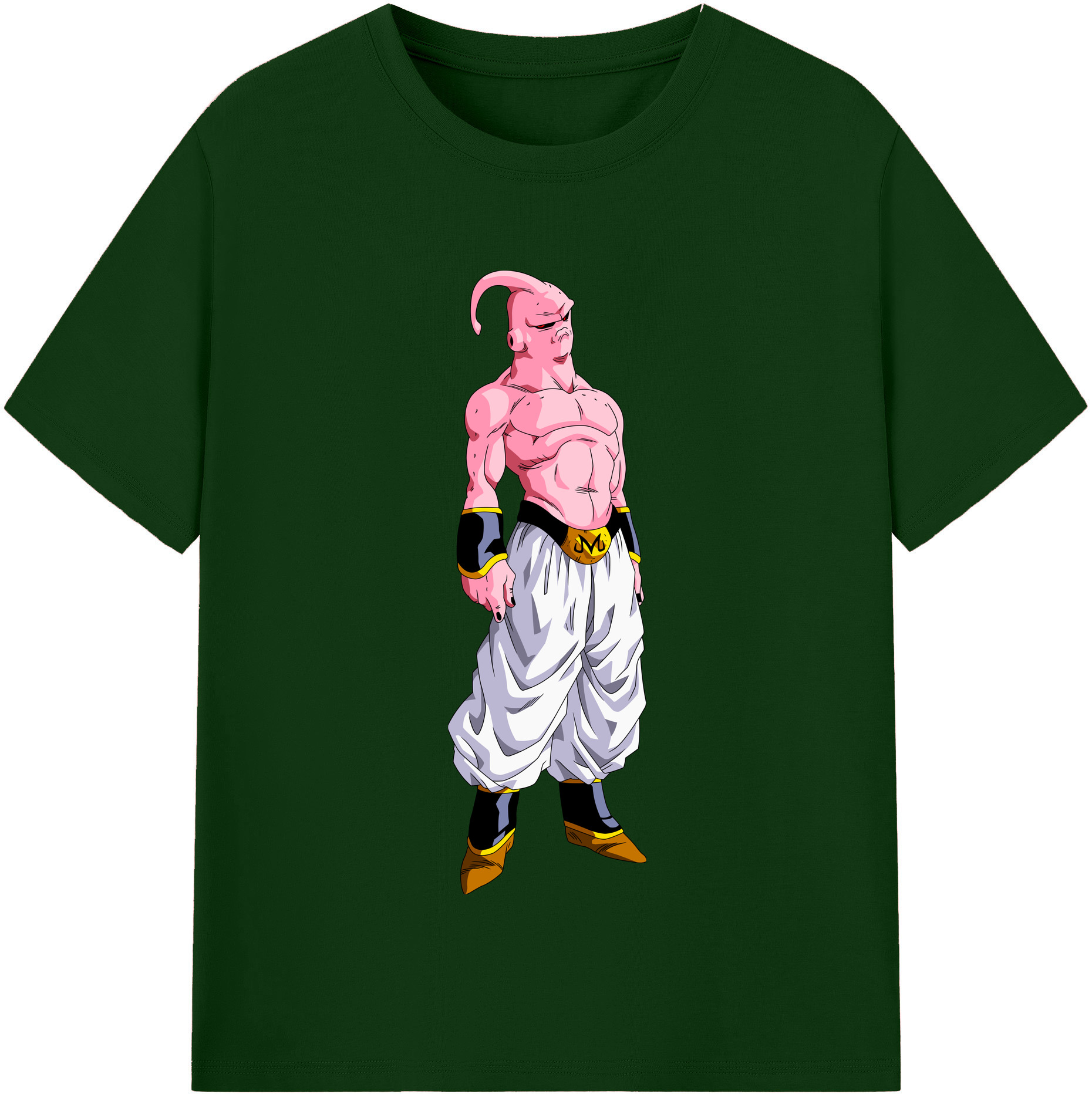 （画像用） ドラゴンボール 魔人ブウ DRAGON BALL Majin Buu 綿100％半袖Tシャツ（フロントプリント）